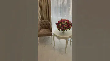 Обеденная зона в гостиной